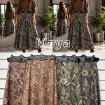 Spódnica długa  Damskie wloskie _size uni paczka 6szt_ mix kolor 5397436