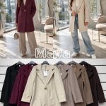 Płaszcz Damskie wloskie _size uni paczka 6szt_ mix kolor 5397464