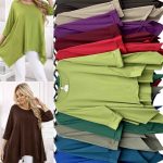 Bluzki Damskie wloskie _over size _ paczka 6szt_ mix kolor 5396985