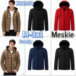 Kurtki MĘSKA_ Size m-3xl_ paczka 5szt_1kolor 8605601