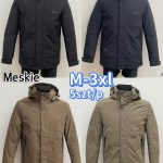 Kurtki MĘSKA_ Size m-3xl_ paczka 5szt_1kolor 8605608