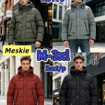Kurtki MĘSKA_ Size m-3xl_ paczka 5szt_1kolor 8605661