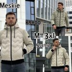 Kurtki MĘSKA_ Size m-3xl_ paczka 5szt_1kolor 8605676
