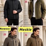 Kurtki MĘSKA_ Size m-3xl_ paczka 5szt_1kolor 8605683
