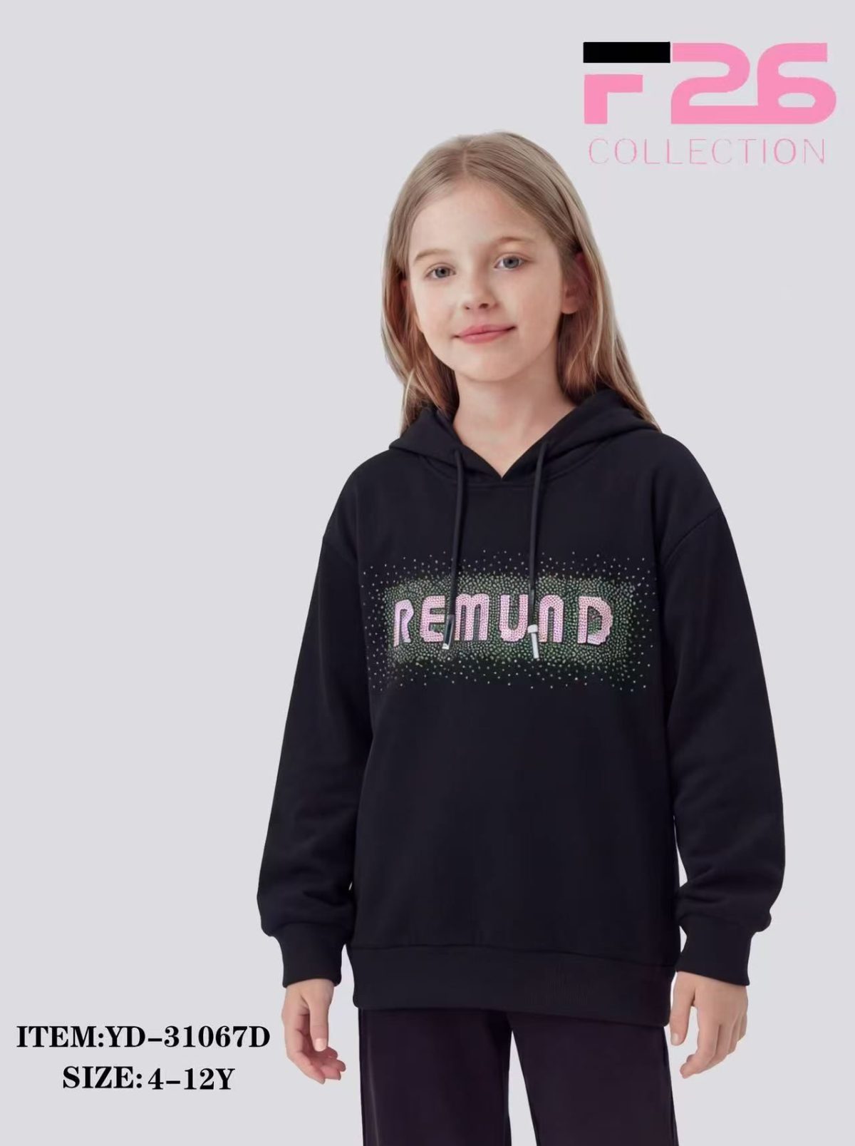 Bluza DZIECIĘCA size 4-12 lat_ paczka 5szt _1 kolor 8606053