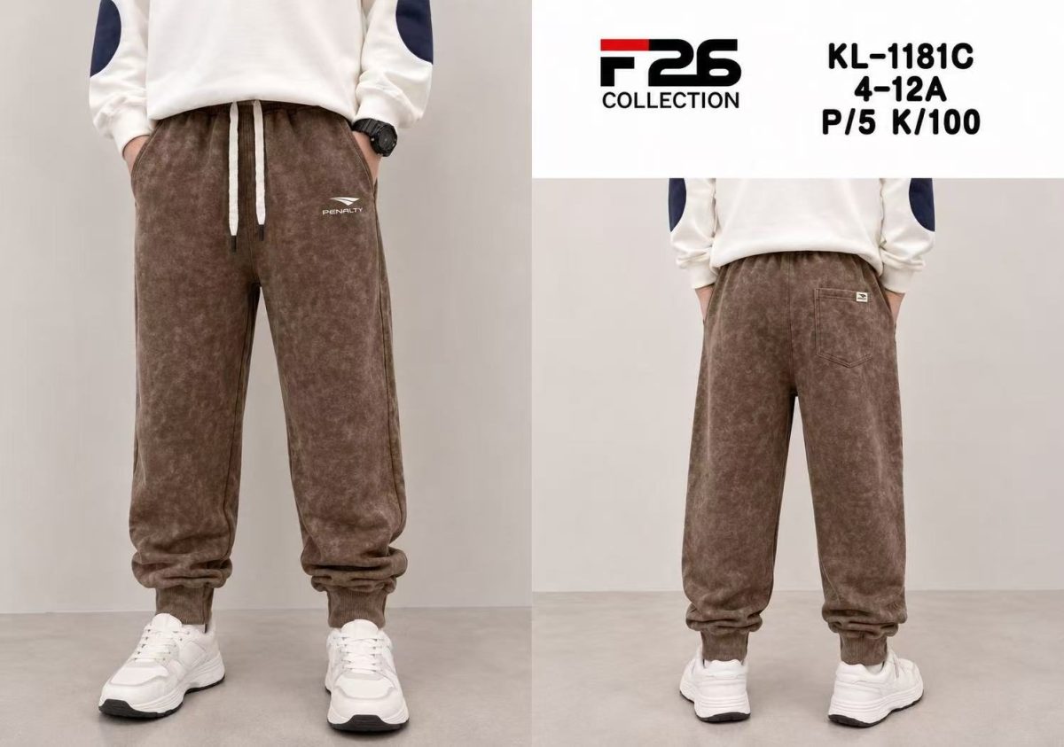 Spodnie DZIECIĘCA size 4-12 lat_ paczka 5szt _1 kolor 8606081