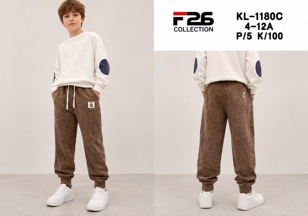 Spodnie DZIECIĘCA size 4-12 lat_ paczka 5szt _1 kolor 8606083