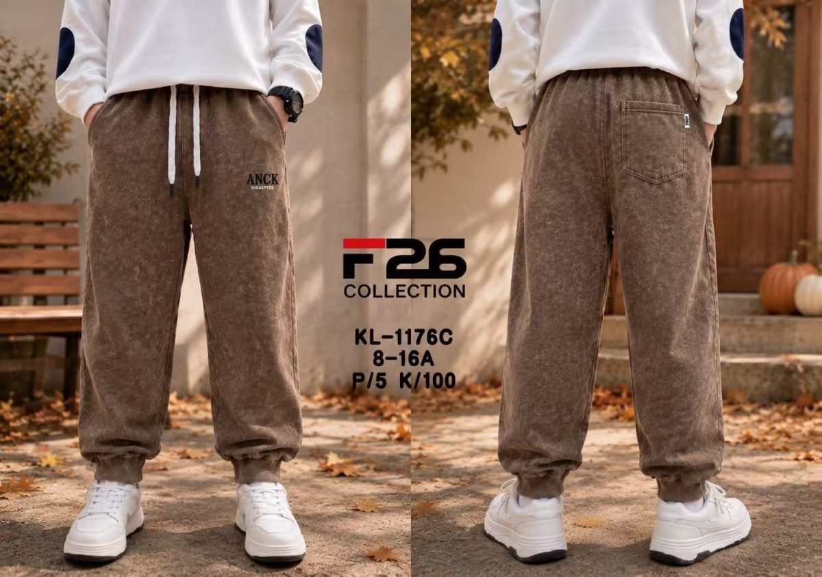 Spodnie DZIECIĘCA size 8-16 lat_ paczka 5szt _1 kolor 8606091