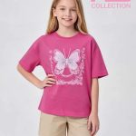 Bluzka DZIECIĘCA size 4-12 lat_ paczka 5szt _1 kolor 8606136