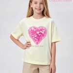 Bluzka DZIECIĘCA size 4-12 lat_ paczka 5szt _1 kolor 8606140