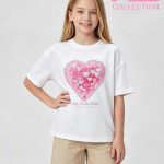 Bluzka DZIECIĘCA size 4-12 lat_ paczka 5szt _1 kolor 8606141