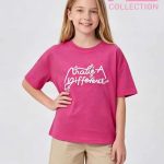 Bluzka DZIECIĘCA size 8-16 lat_ paczka 5szt _1 kolor 8606153