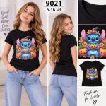 Bluzka DZIECIĘCA size 6-16 lat_ paczka 6szt _1 kolor 7223995