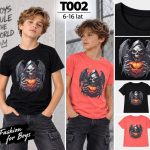 Bluzka DZIECIĘCA size 6-16 lat_ paczka 6szt _1 kolor 7223999