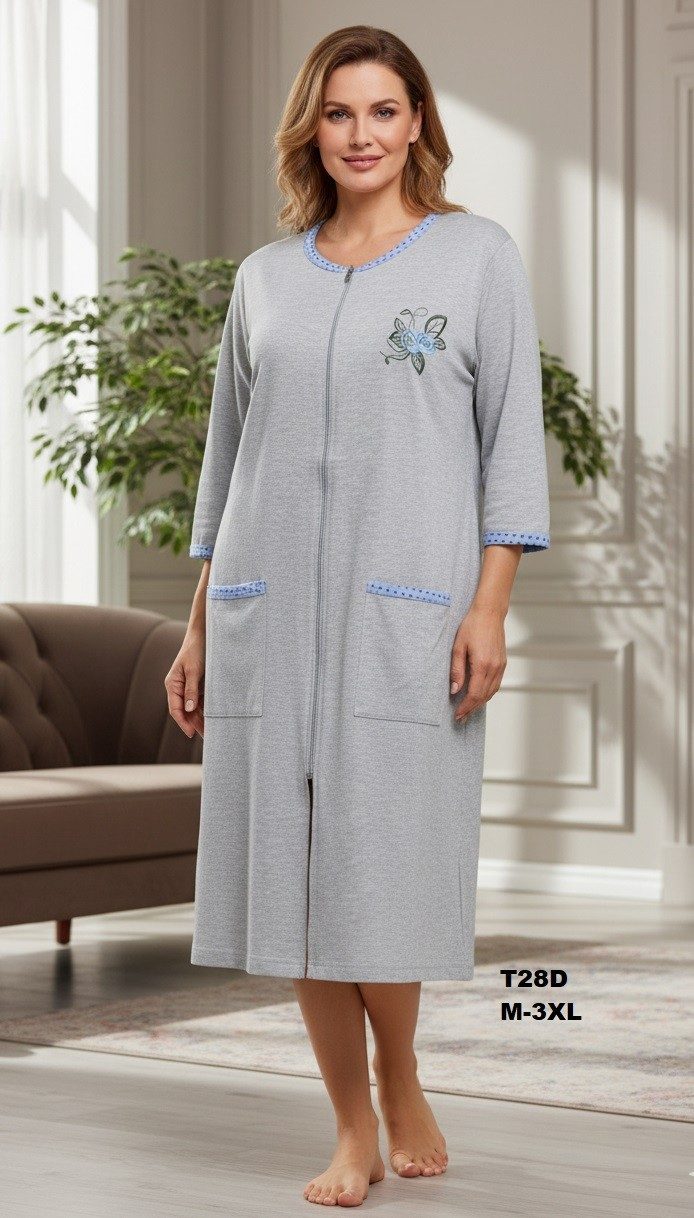 Szlafrok DAMSKA TURECKA_size m-3xl_paczka 10 szt_mixkolor 7224061