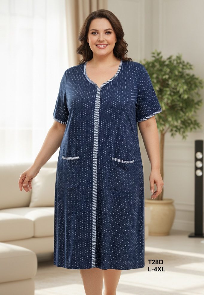 Szlafrok DAMSKA TURECKA_size l-4xl_paczka 10 szt_mixkolor 7224075