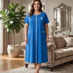 Szlafrok DAMSKA TURECKA_size m-4xl_paczka 10 szt_mixkolor 7224079