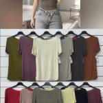 Bluzki Damskie wloskie_size uni_paczka 6szt_mix kolor 7224469