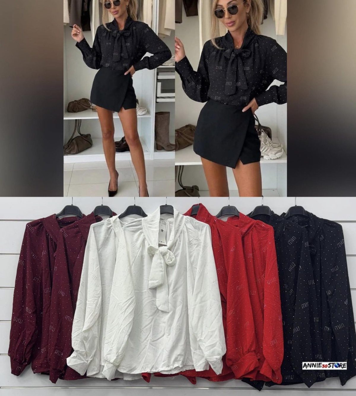 Koszule Damskie wloskie_ Size uni _paczka 6szt_mix kolor 7224477