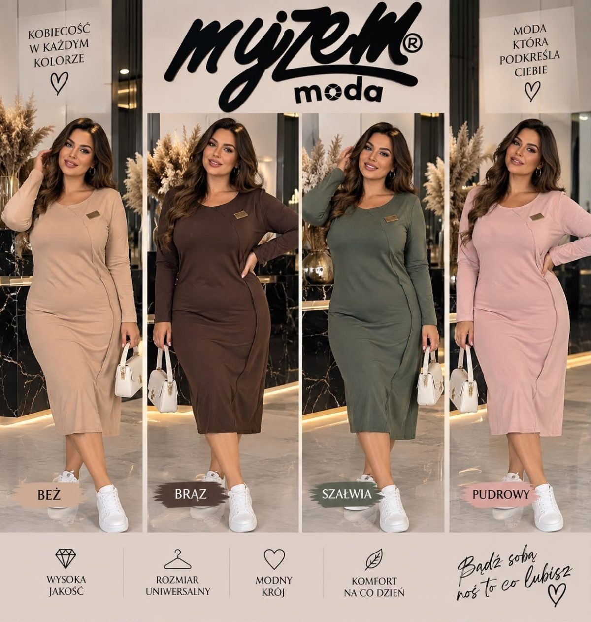 Tuniki DAMSKA TURECKA_size uni_paczka 6 szt_mixkolor 7224333