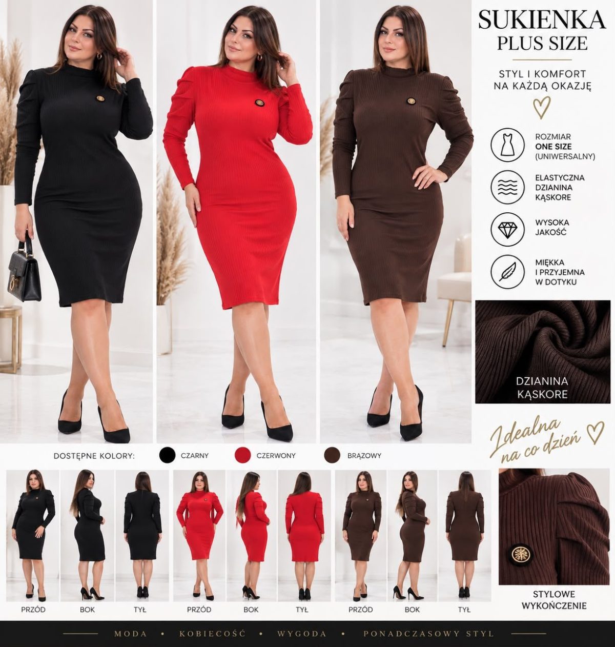 Tuniki DAMSKA TURECKA_size uni_paczka 6 szt_mixkolor 7224345