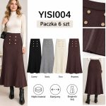 Spódnica długa DAMSKA TURECKA_size uni_paczka 12 szt_mixkolor 7224380