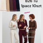 Komplety Damskie Size uni  paczka 10szt _mix kolor 7224540