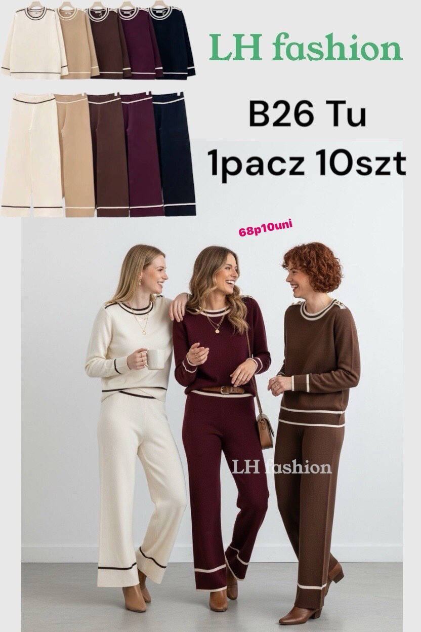 Komplety Damskie Size uni paczka 10szt _mix kolor 7224540
