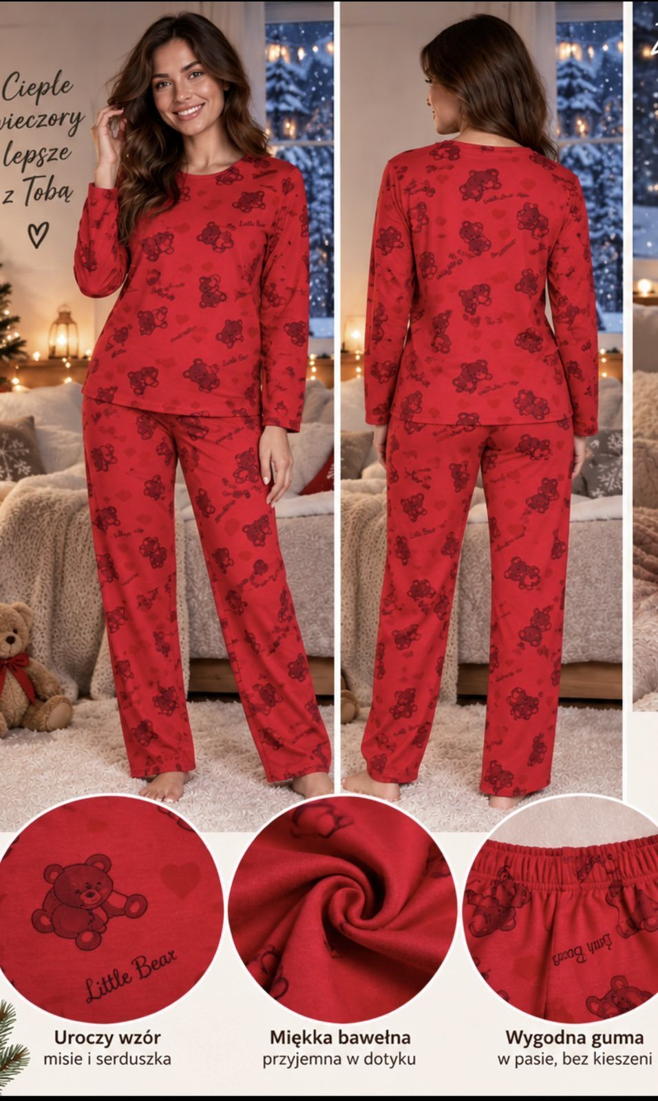 Piżamy DAMSKA TURECKA_size s-2xl_paczka 10 szt_1kolor 7224569