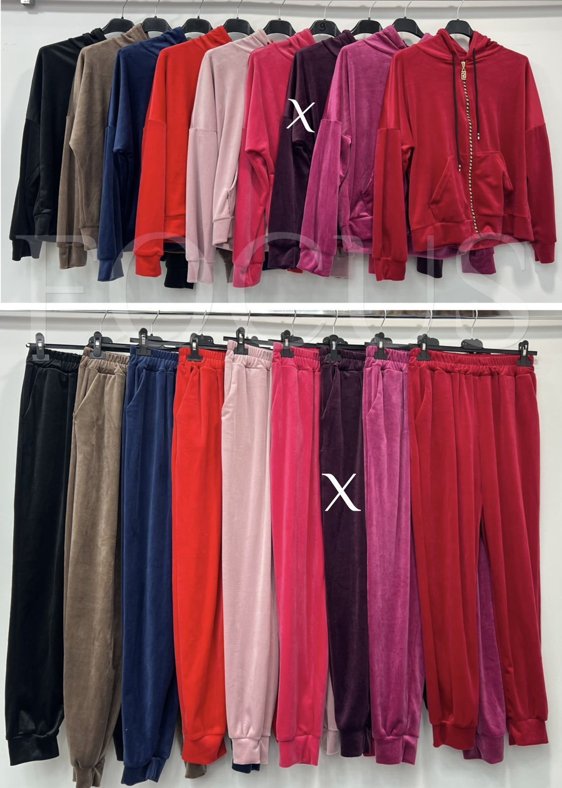 Komplety Damskie Włoskie_ size uni_ paczka 6 szt_ mix kolor 5024661