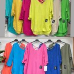 Bluzki Damskie wloskie_size uni_paczka 6szt_mix kolor 5024692