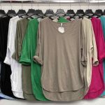 Bluzki Damskie wloskie_size uni_paczka 6szt_mix kolor 5024708