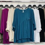 Bluzki Damskie wloskie_size uni_paczka 6szt_mix kolor 5024710