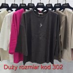 Bluzki Damskie Tureckie _size uni_ paczka 12szt_ mix kolor 8073057