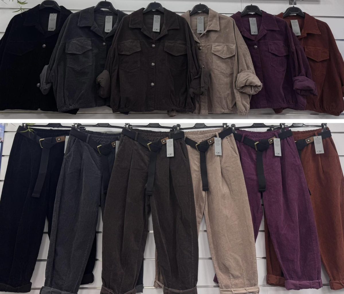 Komplety Damskie Włoskie_ size uni_ paczka 6 szt_ mix kolor 8072699