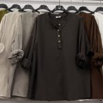 Bluzki Damskie Włoskie_ size uni_ paczka 6szt_ mix kolor 8072703