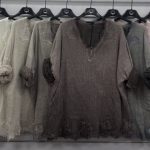 Bluzki Damskie Włoskie_ size uni_ paczka 6szt_ mix kolor 8072704