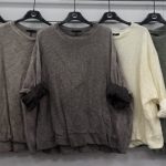 Bluzki Damskie Włoskie_ size uni_ paczka 6szt_ mix kolor 8072705