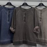 Bluzki Damskie Włoskie_ size uni_ paczka 6szt_ mix kolor 8072707