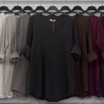 Bluzki Damskie Włoskie_ size uni_ paczka 6szt_ mix kolor 8072710