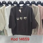 Bluzki Damskie Tureckie _size uni_ paczka 12szt_ mix kolor 8073076