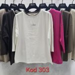 Bluzki Damskie Tureckie _size uni_ paczka 12szt_ mix kolor 8073088