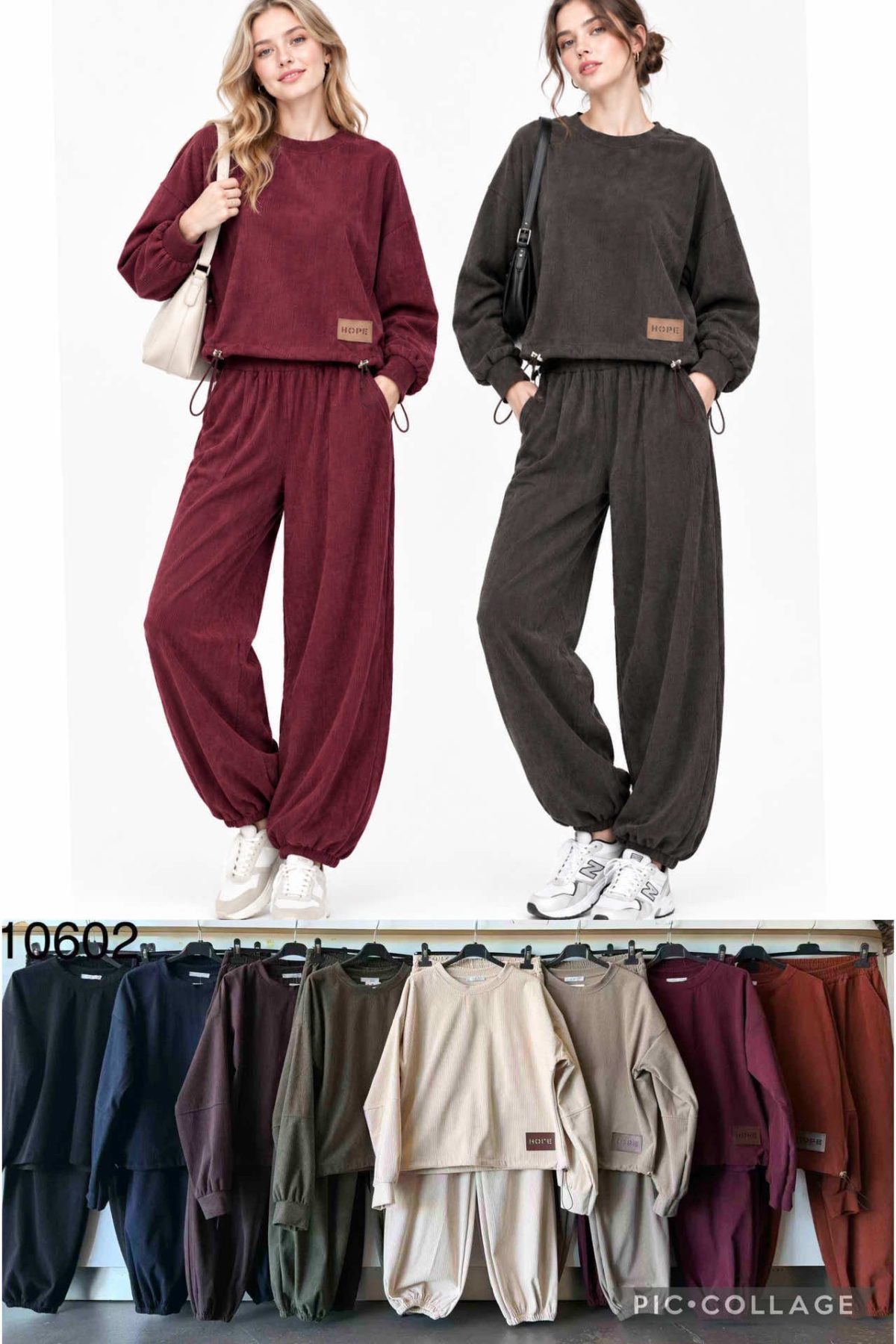 Komplety Damskie Włoskie_ size uni_ paczka 6szt_ mix kolor 2644725