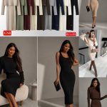 Komplety Damskie Włoskie_ size uni_ paczka 6szt_ mix kolor 3093343