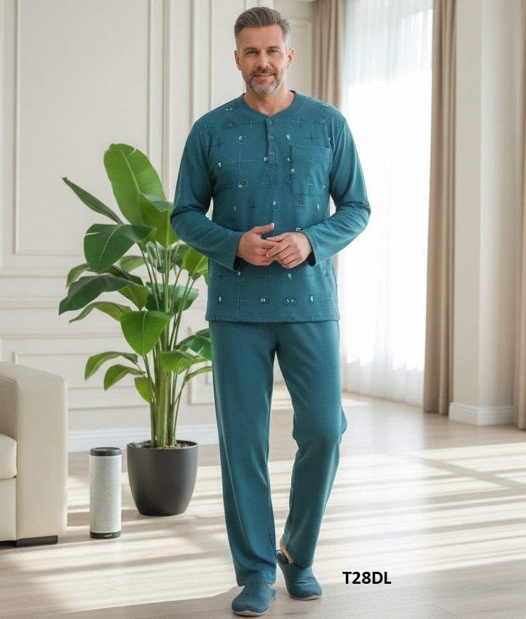 Piżamy MĘSKA_size m-3xl_paczka 10 szt_mixkolor 3093506