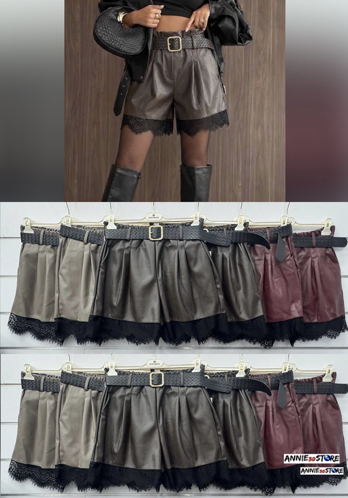 Spodenki Damskie Włoskie_ size uni_ paczka 6szt_ mix kolor 3093561