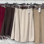 Spódnica długa Damskie Włoskie_ size uni_ paczka 6szt_ mix kolor 3093675