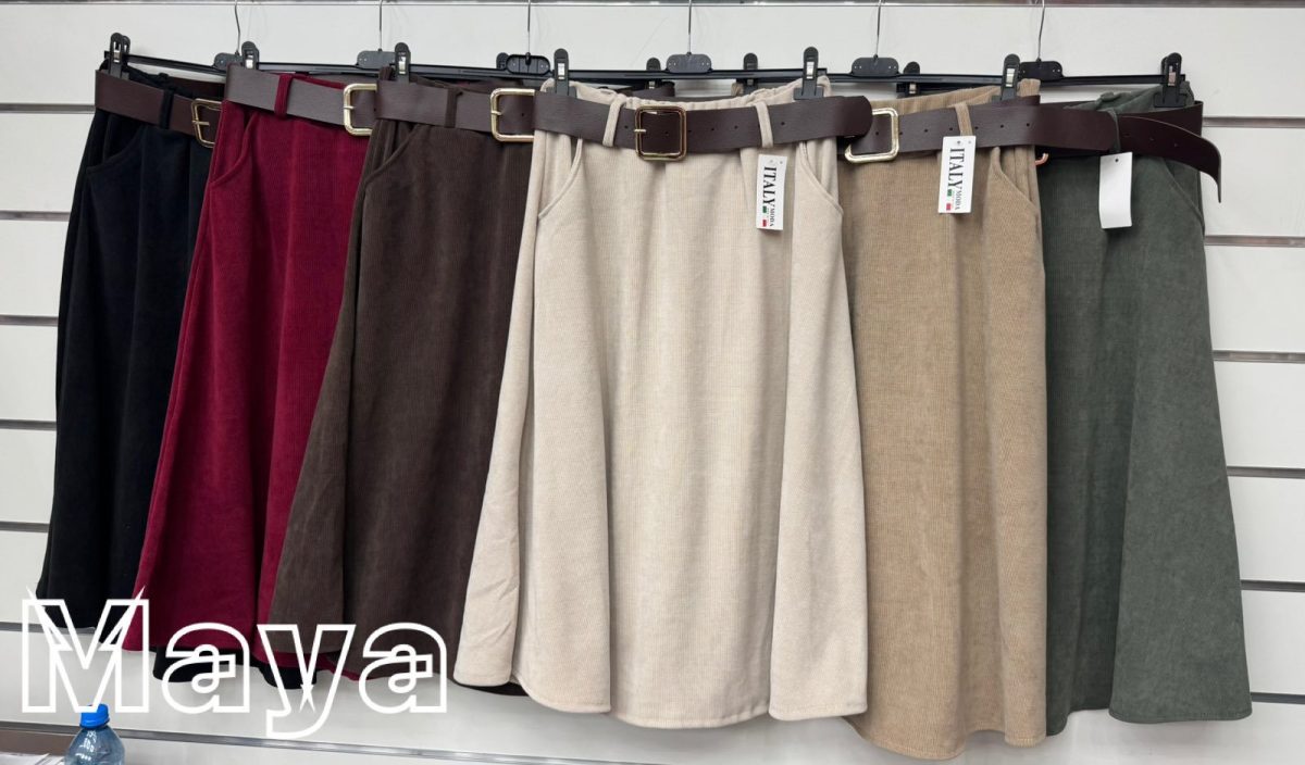 Spódnica długa Damskie Włoskie_ size uni_ paczka 6szt_ mix kolor 3093675