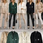 Marynarki Damskie Włoskie_ size uni_ paczka 6szt_ mix kolor 3093384