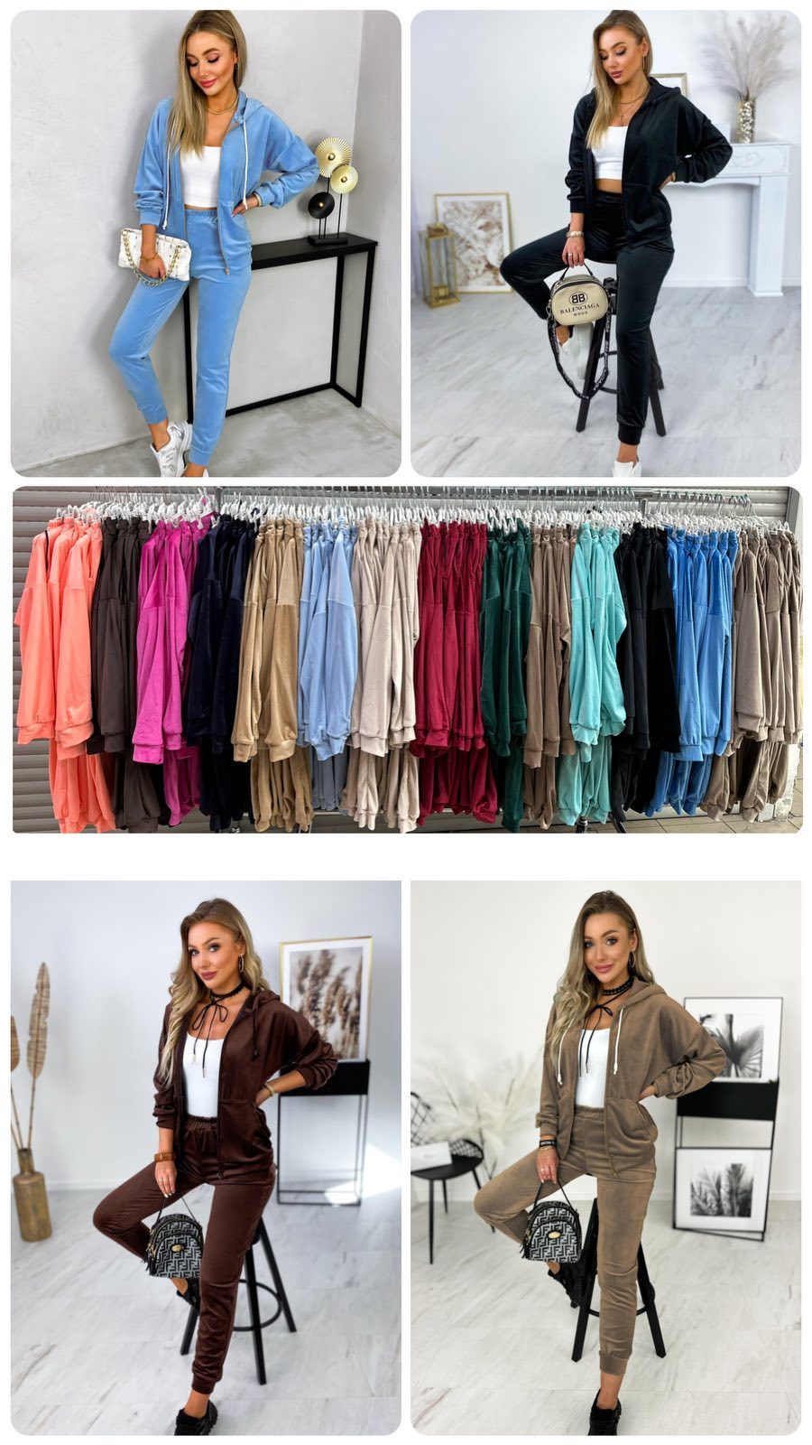 Komplety Damskie Włoskie_ size uni_ paczka 6szt_ mix kolor 3093572